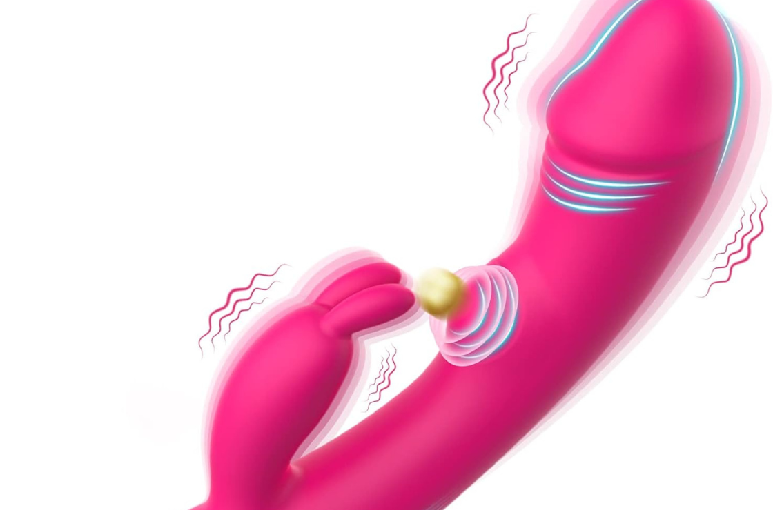 Vibromasseur Gode Point G Vibromasseur Godemichet Point G Modèle E - Petit,  Rose, Stimulation Interne (vagin/anus)