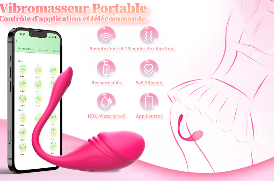 Mecofy vibromasseur clitoridien